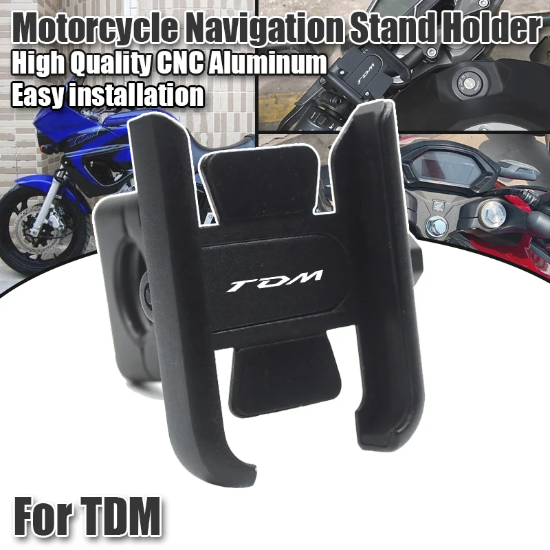 For TDM850 TDM900 TDM 850 900 All Years Accessories Motorcycle Handlebar Mobile Phone Holder GPS Stand Bracket