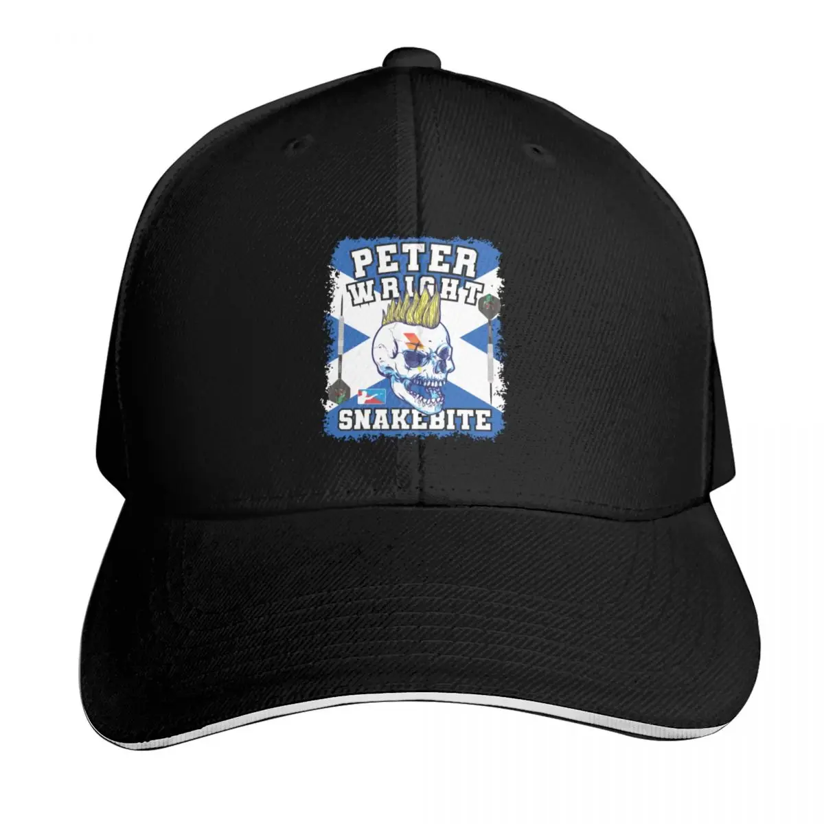Peter Wright Scotland PDC World Darts Championship 2023 Baseball Cap Men Women Casual Summer Sport Sun Cap
