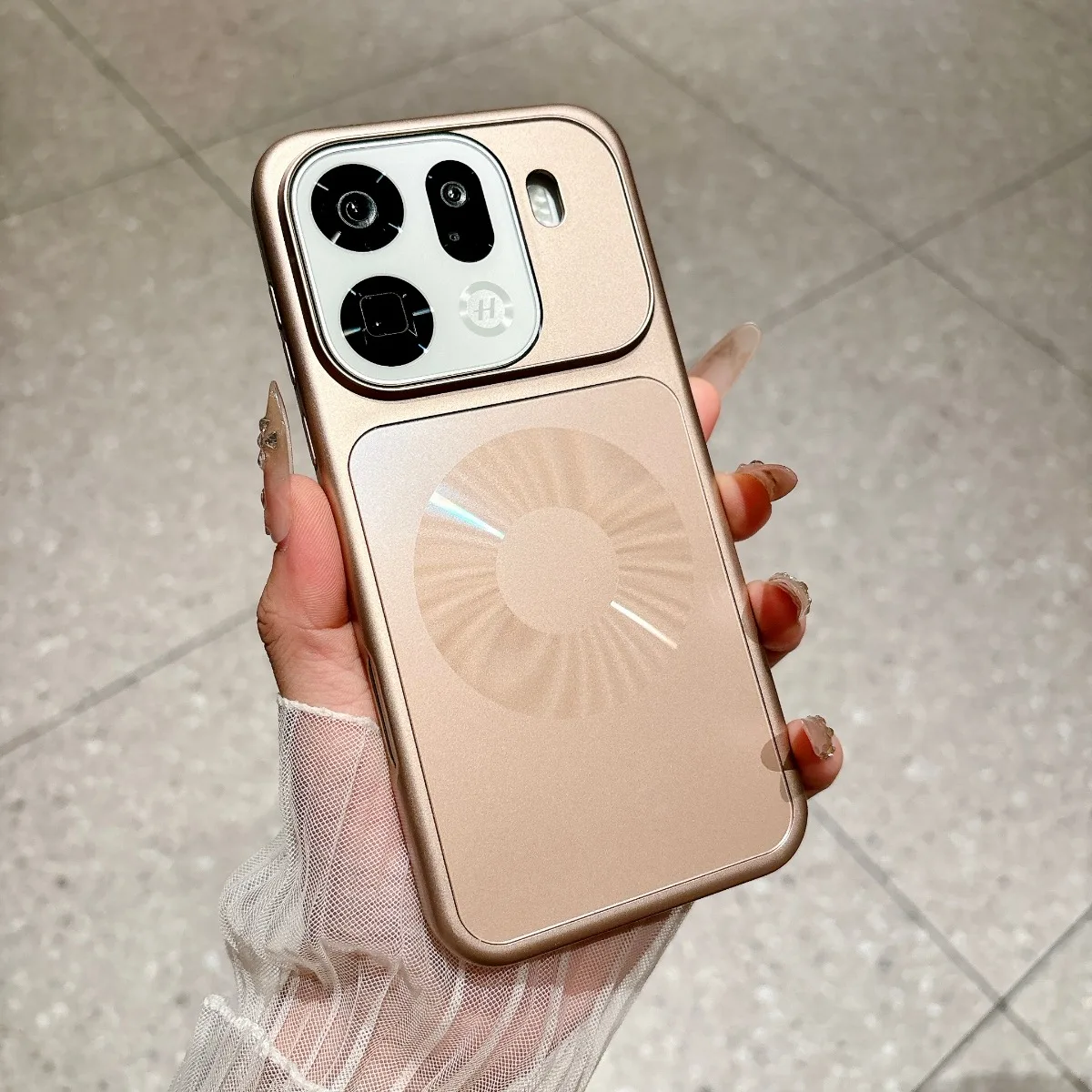 Für OPPO Find X9 X8 Ultra Handyhülle Magnetische Matte Galvanisierte PC-Hartschale für Oppo Find X8 X9 X9S Pro Stoßfeste Hülle