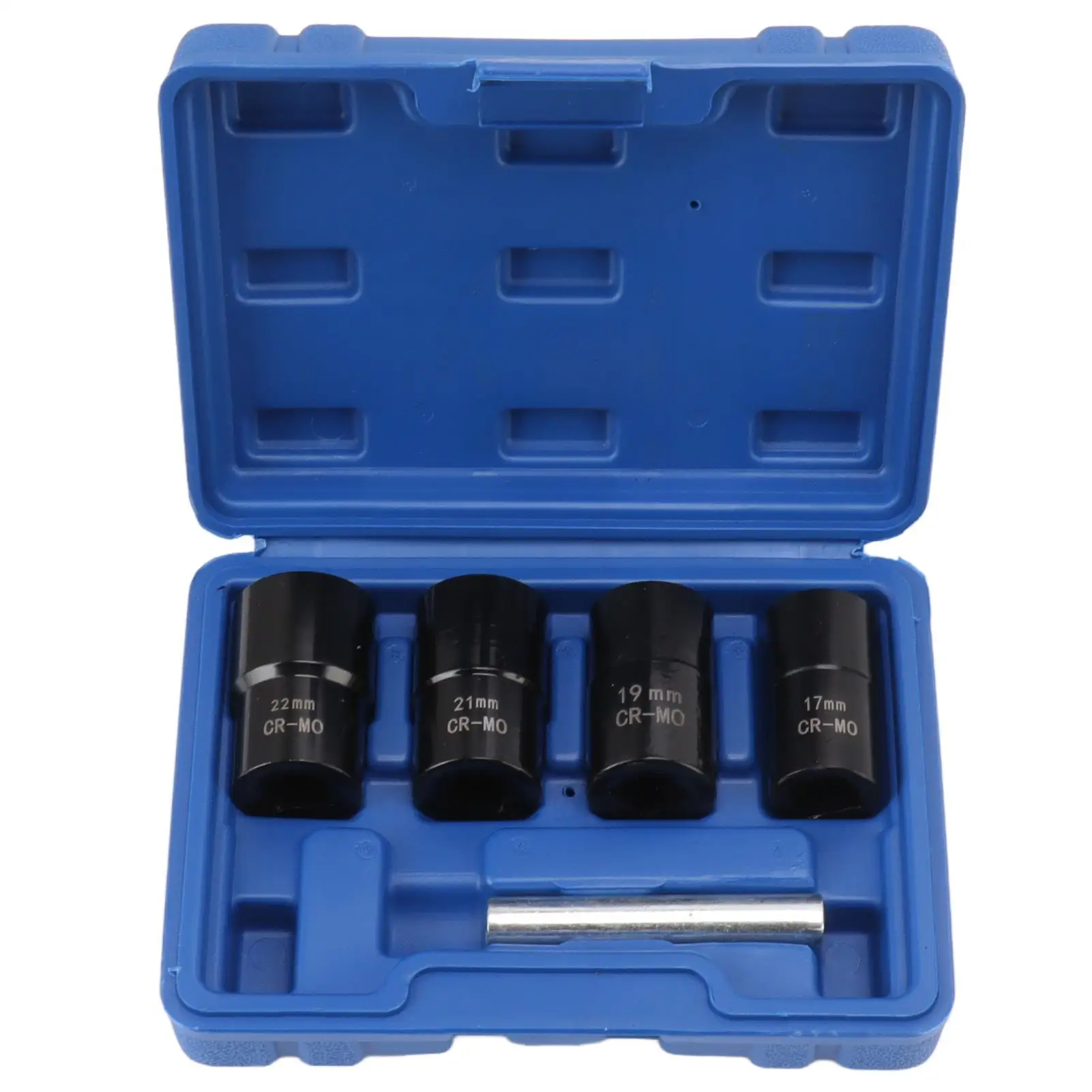

5 Pieces Professional Bolt Nut Extractor Socket Set for removing Damaged Rusted Bolts Nuts Screws Tools