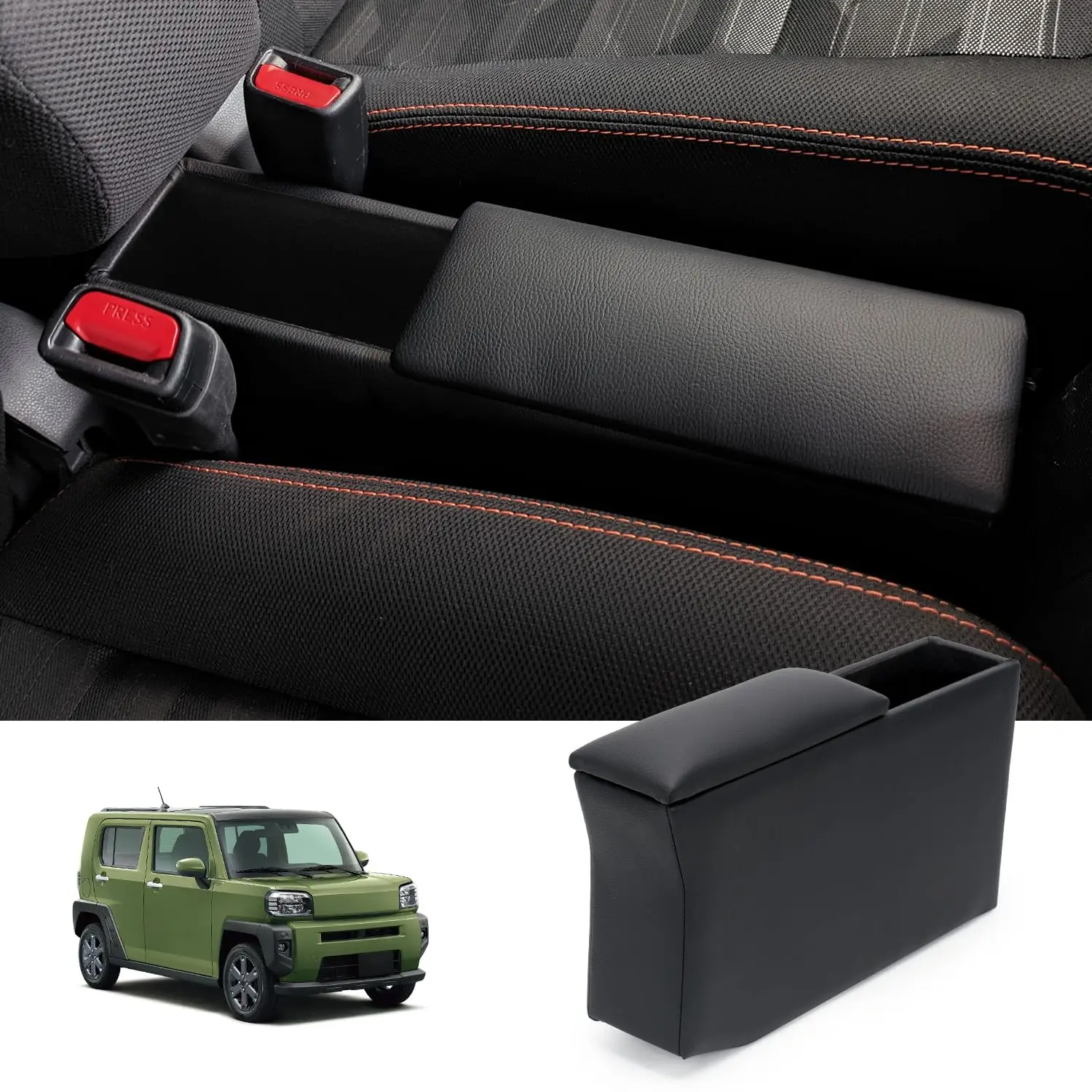 

Intelligent Library DAIHATSU LA900S LA910S Armrest Console Box Car Storage, Elbow Rest, Easy Installation, Small Storage Box, Ju