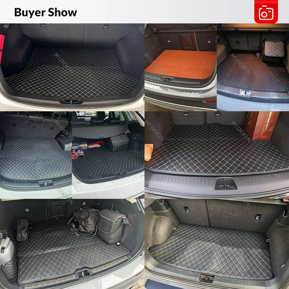 Car Trunk Mat for Jaguar XF Sedan 2008 2009 2010 2011 2012 2013 2014 2015 Cargo Liner Carpet Interior Accessories Cover - view 3