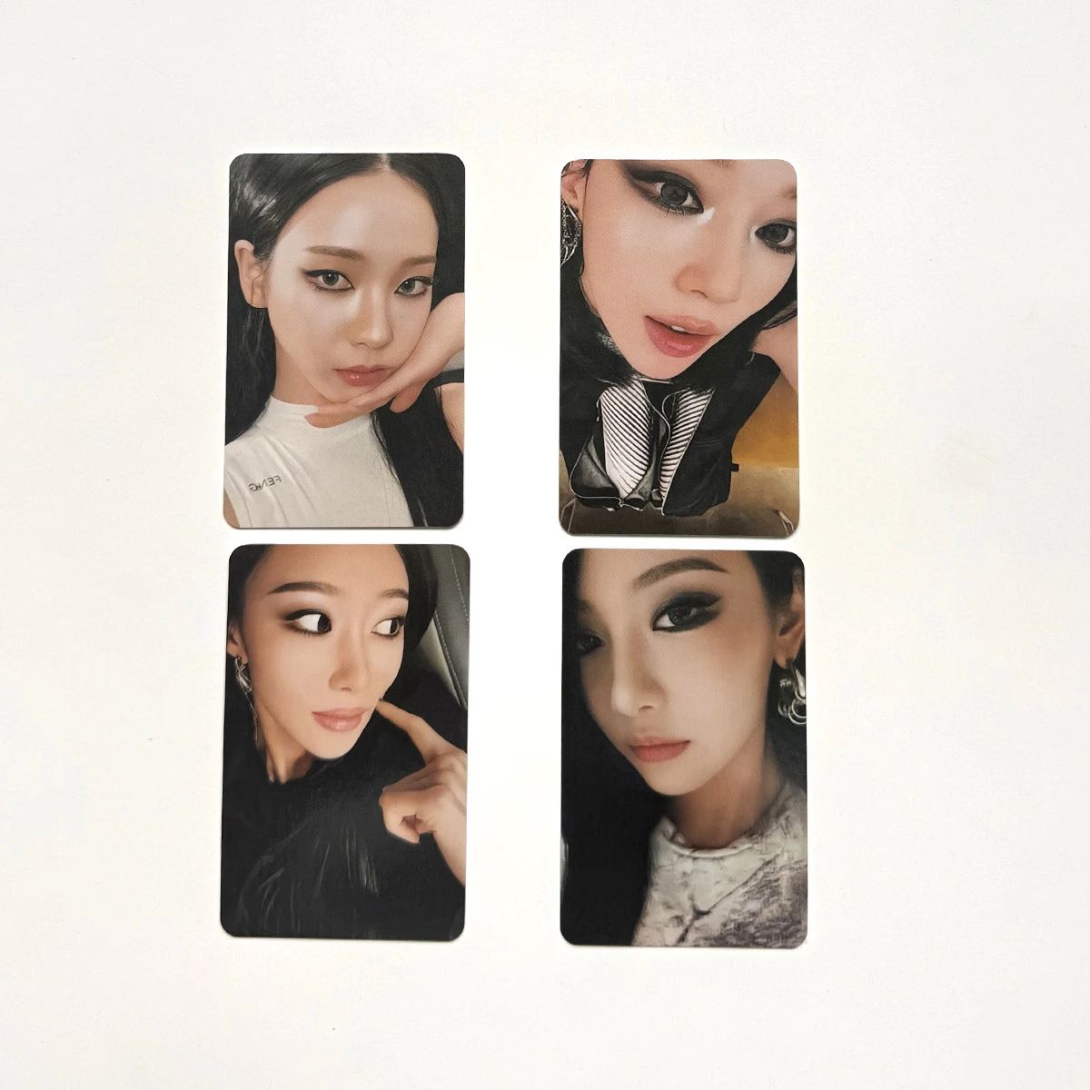2026 Neue 4 beliebte Girlgroup AESPA LEMONADE Neues Album Flash-Fotokarten-Sammlung LOMO-Karten Dekoration K-Pop Spielzeug Geschenk – Detail 6