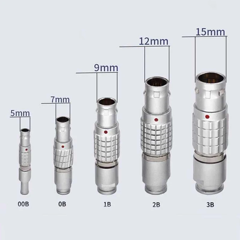 2Pin FGG to PHG Compatible REMO Aviation Plug Cable 0B 1B 2B Push-pull Self-locking Connector 3Pin-8Pin REMO Plug Extension Wire