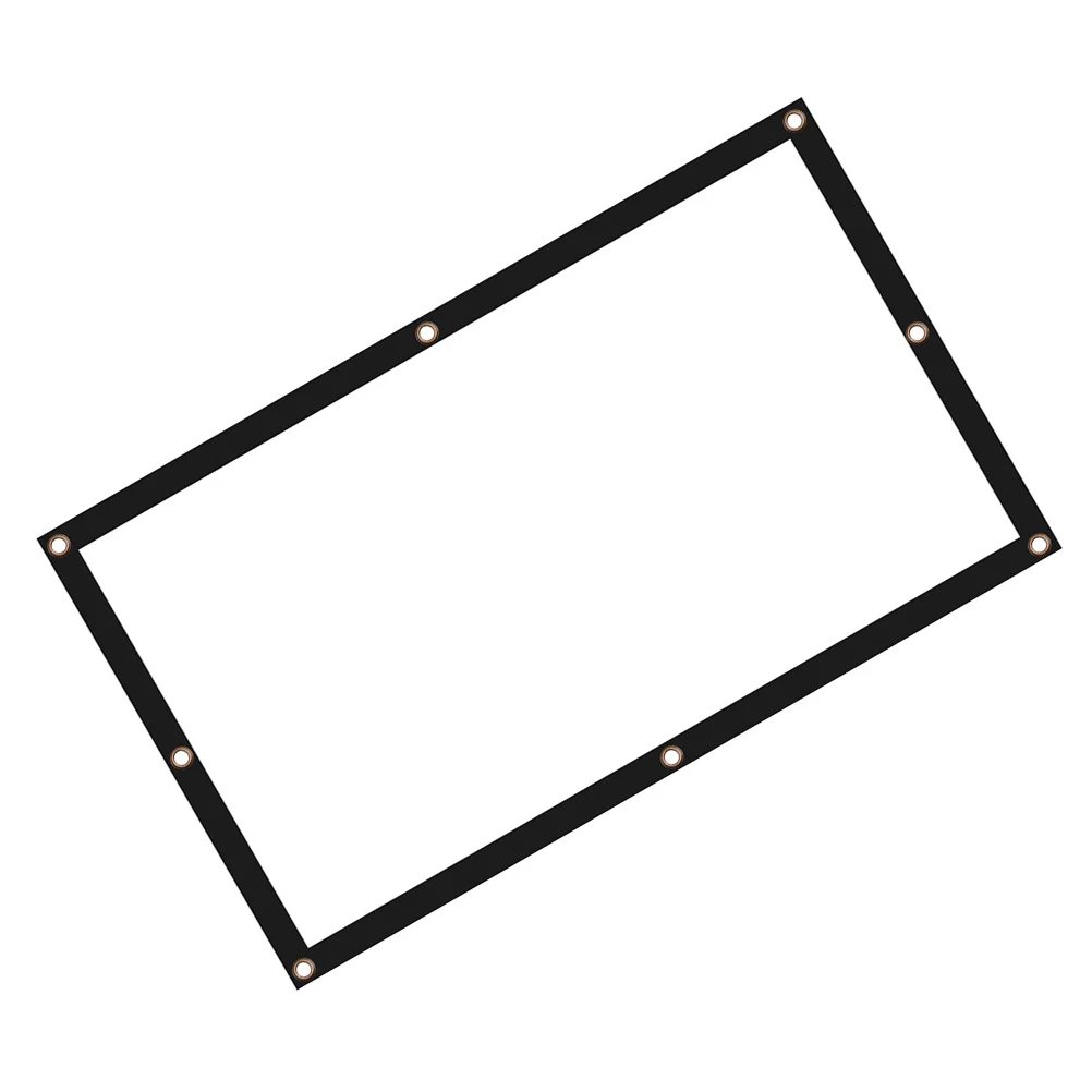 84 Inch 16:9 Portable Projector Screen Foldable Compact Indoor Outdoor Camping Movie Screen High Definition