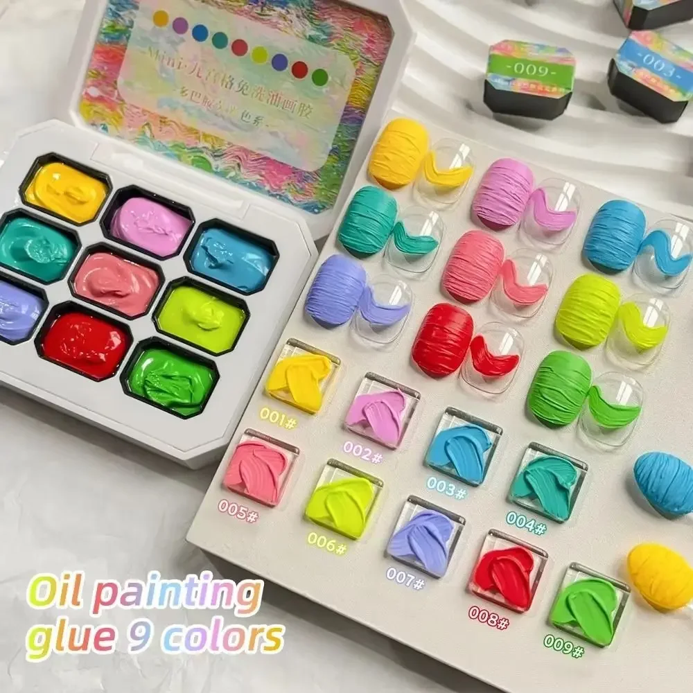 

Новый флуоресцентный клей для масляной живописи с допамином, прочный гель для ногтей «сделай сам», твердый гель для ногтей с высокой насыщенностью, масло