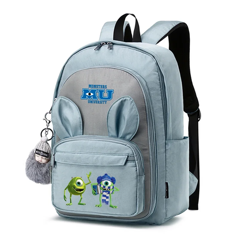 

Monsters University Kids Backpack For Boys Waterproof Backpacks Children Orthopedics Rabbit Ears School Bags Travel Mochila