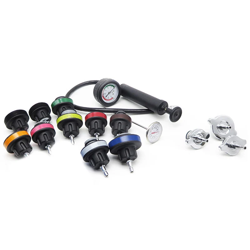 RA-14 Stuks Universele Radiator Druktester Kit Auto Watertank Lek