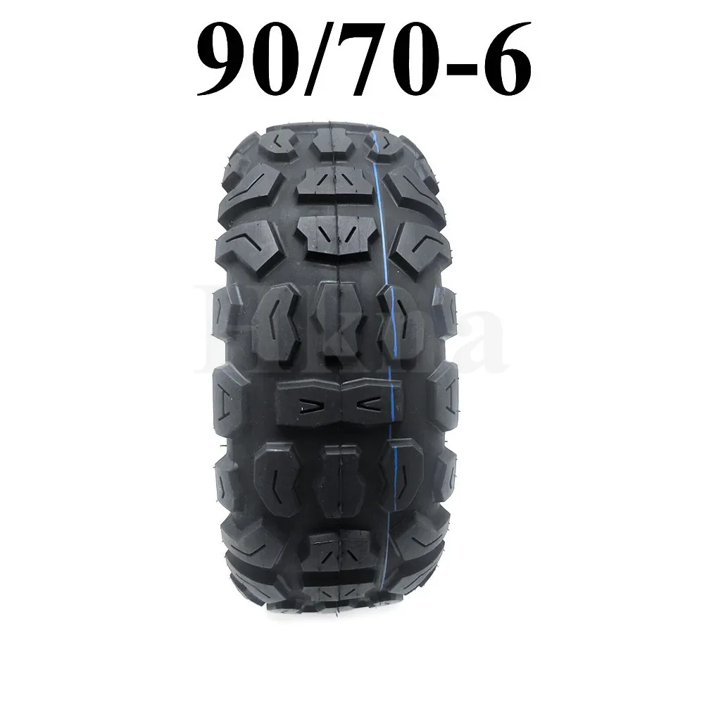 90/70-6 Thickening Tubeless Tyre 10 Inch Vacuum Tire Off-road Tire for Electric Scooter Parts