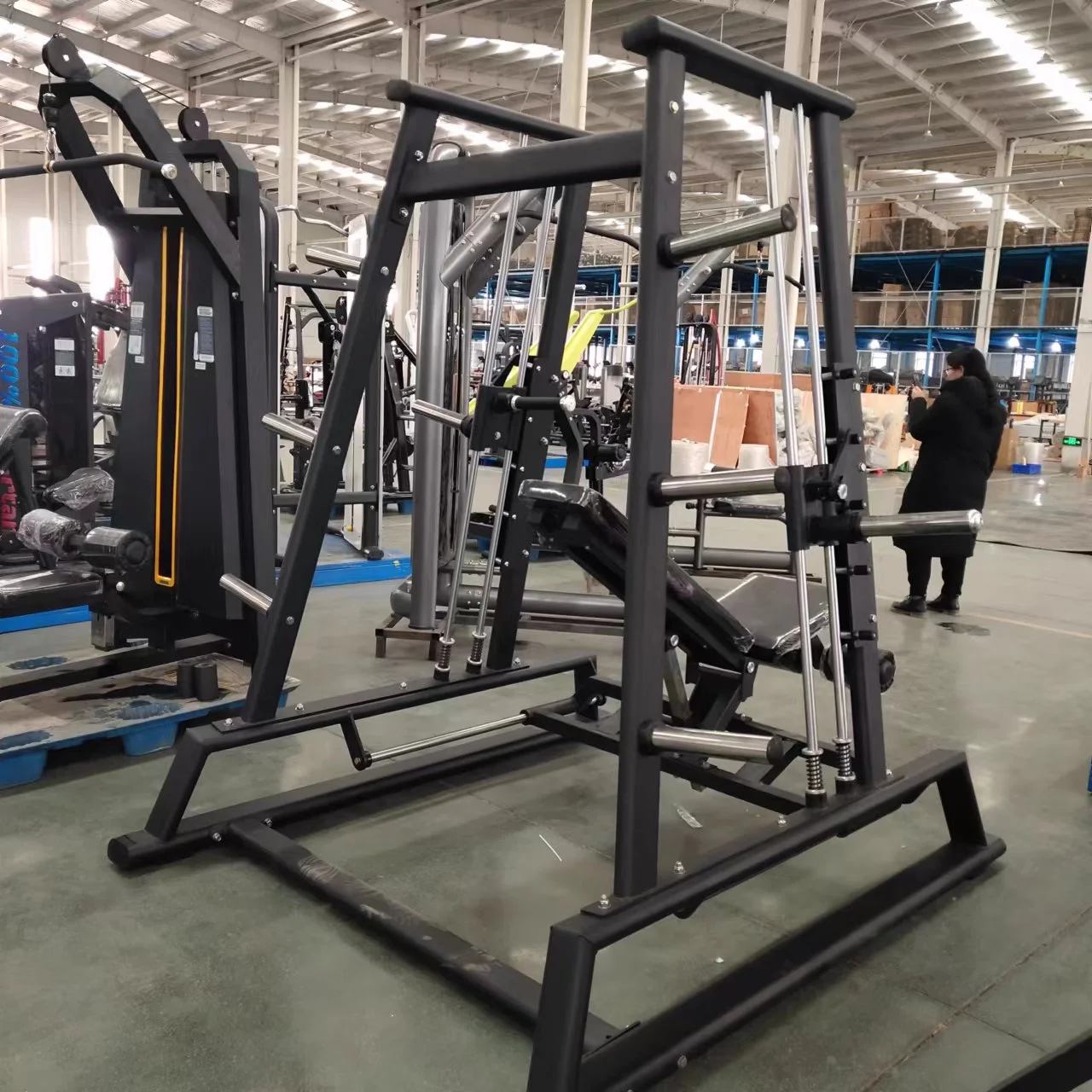 MND-PL37 Multi Station Chest Press Machine Commercial Gym Equipment Plate Loaded Training Machine MND Fitness