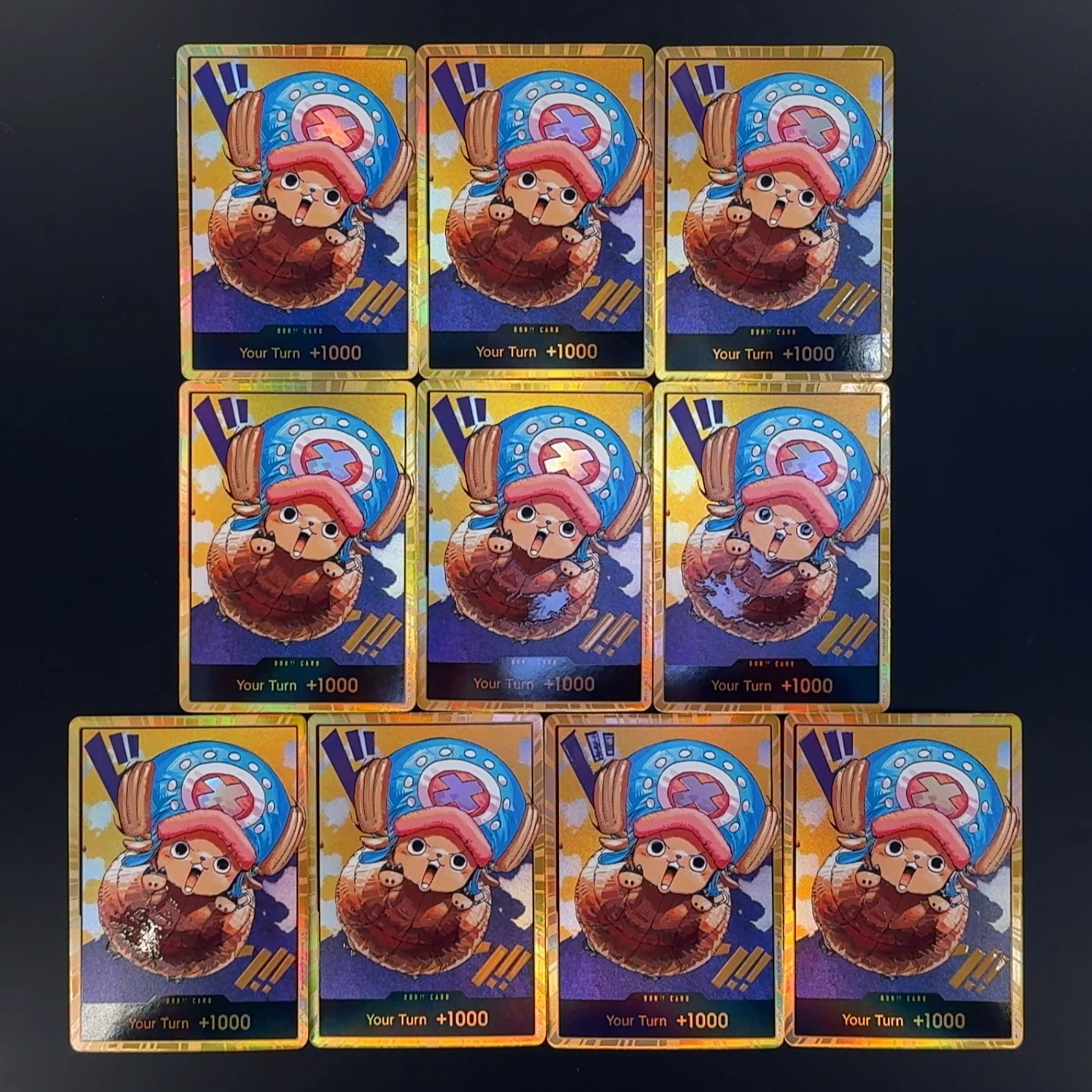 One Piece TCG OPCG English DON card 3D Textured Straw Hat Crew x