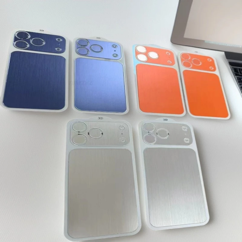 Fotografia 4: Película Protetora Adesiva de Cobertura Total para Traseira e Tela Anti-Risco para iPhone 17 Pro Max 17 Pro