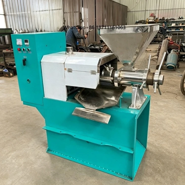 Hot-selling Multifunctional Small Cold Embossed Raw Oil Filter Press  Sunflower Oil Press