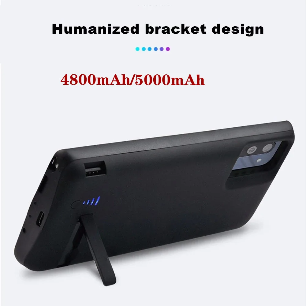 Battery case For Samsung Galaxy S10 S10e Silicone Shockproof Battery charger case Slim power bank case Cover ForSamsung S10 Plus