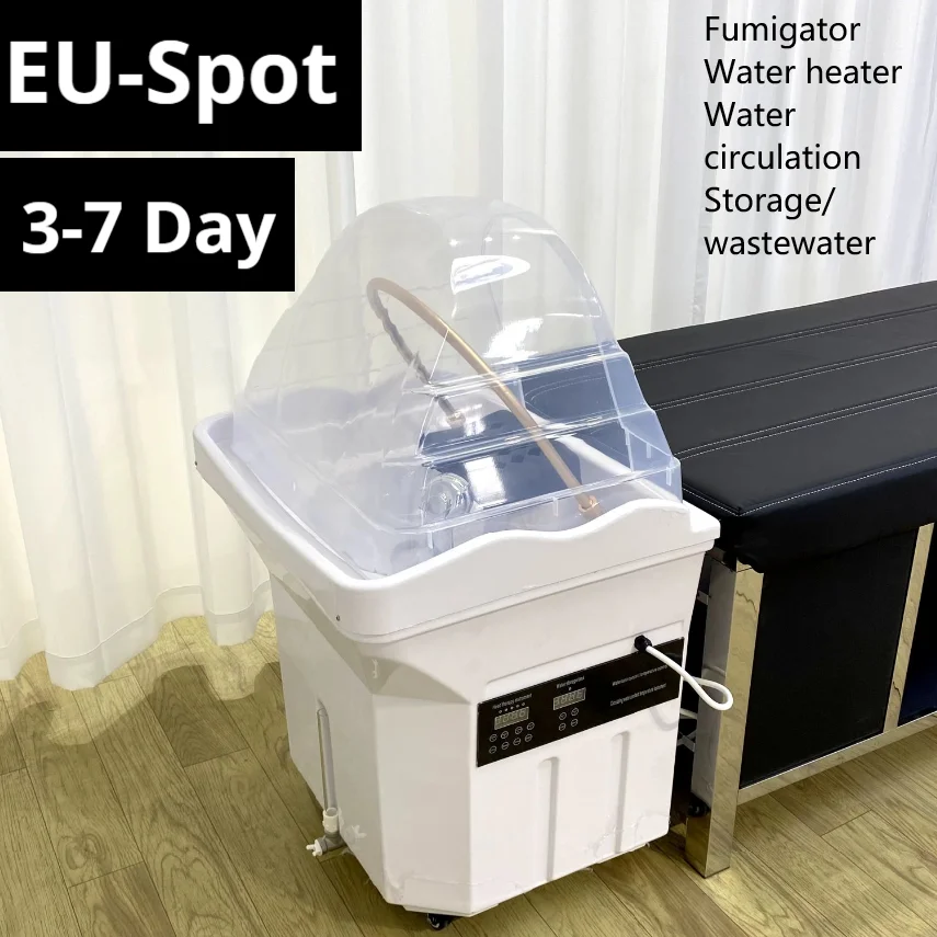 Nieuwe best verkochte spa-stoel met verstelbare kop, watertank, begassing, stroomcirculatie, haarwasharshoofd