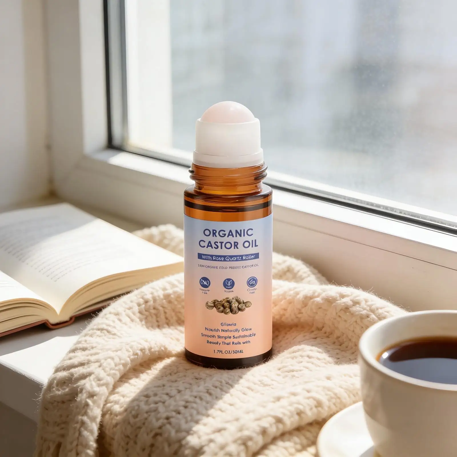 天然オーガニックキャスターオイル 肌の弾力アップ 荒れた肌質 - Face Oil Rosehip のレビューと価格
