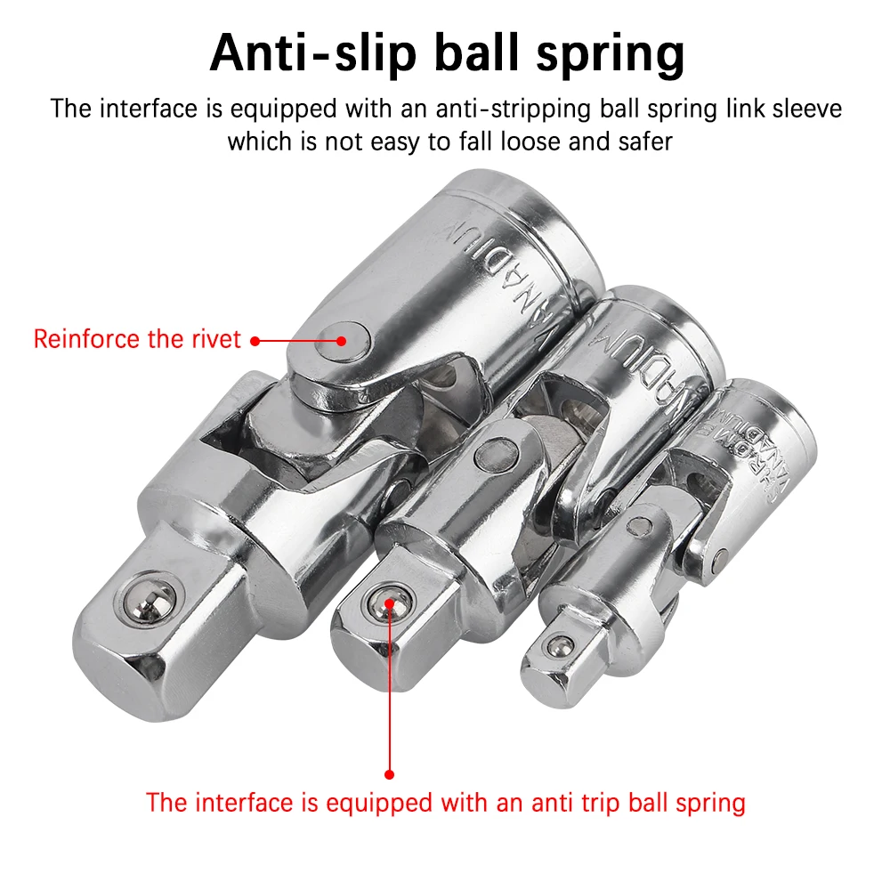 ソケットレンチのユニバーサルジョイント,取り外しツール,クロムバナナグラチェット,トルクレンチバー,自動車修理ツール,アクセサリー