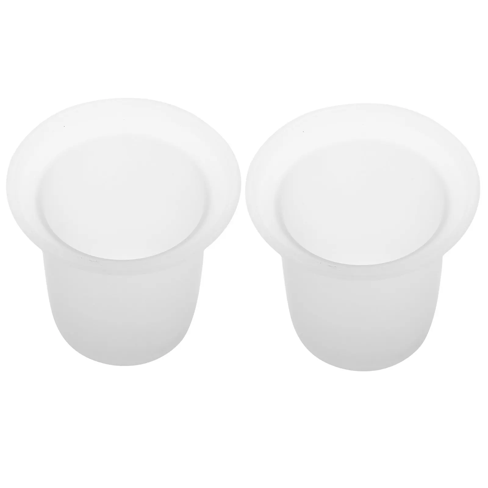 

2Pcs Toilet Brush Holder Set Frosted Glass Space Efficient Bathroom Accessory for Toilet Cleaning Tools Storage and Display