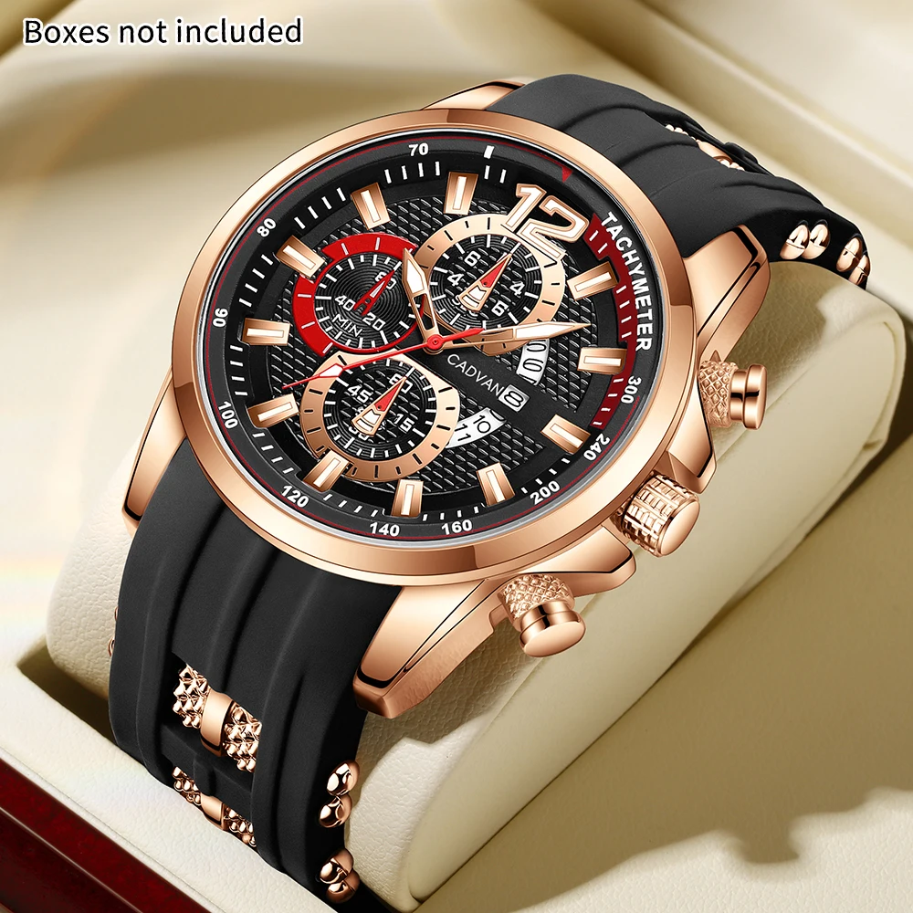 1pc Casual Handsome Men's Quartz Watch Available in Multiple Colors Christmas and Halloween Gifts Includes Simple Gift Box