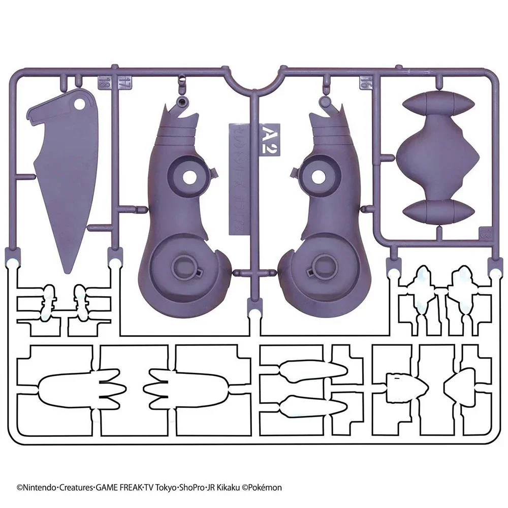 Figurki Pokemon Bandai Plamo Garchomp Anime Gra Figurka Akcji Model do Składania Kolekcjonerskie Ozdoby Zabawki Prezent - Dostępne od Ręki