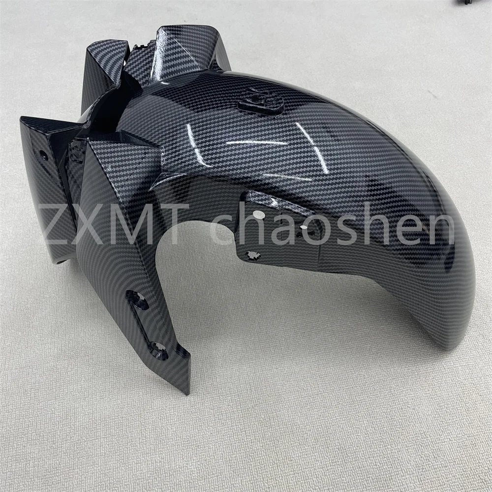 The ABS Motorcycle fairings are suitable for TMAX560 front fenders with carbon fiber paint in 2022 and 2023
