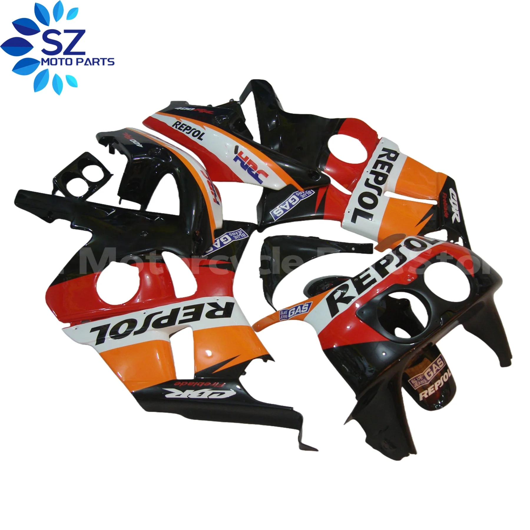 

Fit For Honda CBR400RR MC29 1990-1999 Motorcycle ABS Plastic Full Fairing Kit Bodywork Fairing Injection Molding Set