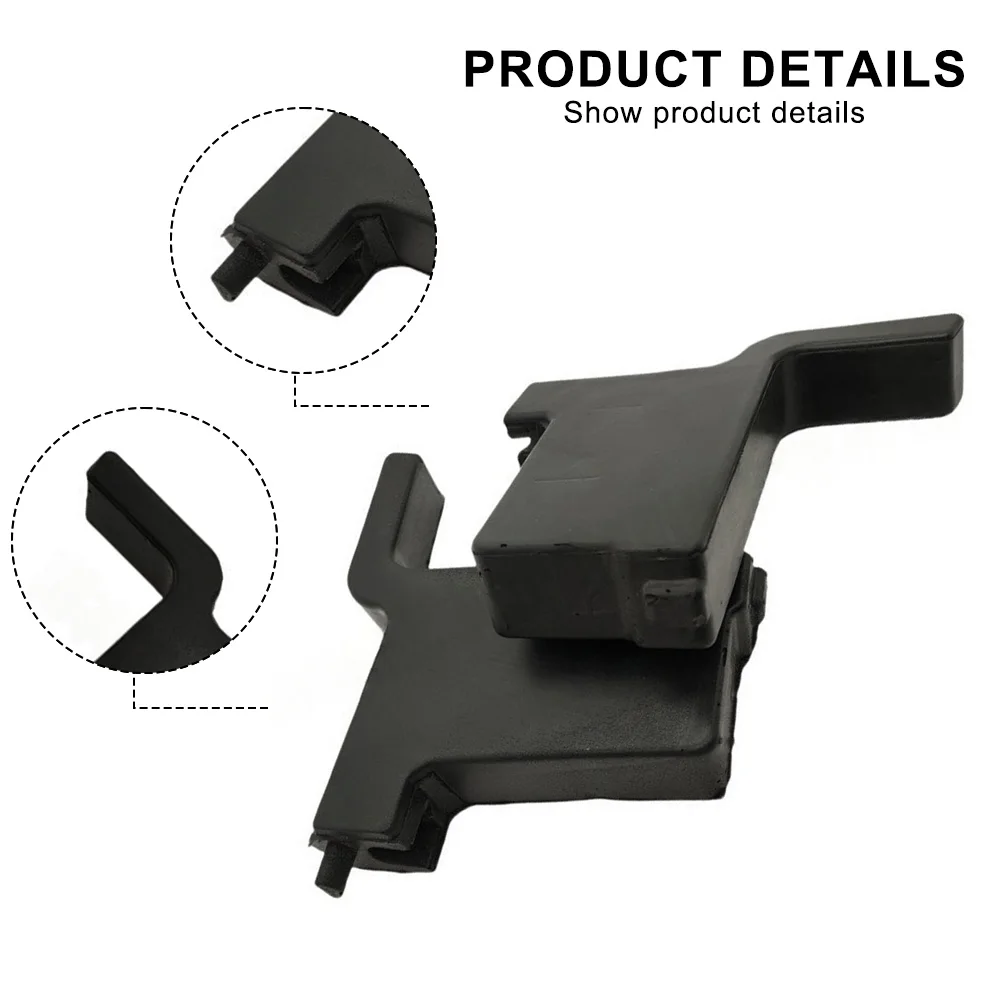 

Front Pair Hood Seal Strip Cover For Kia For Sportage 2017-2022 86432D9000 86442D9000 Rubber Black Automobiles Accessories