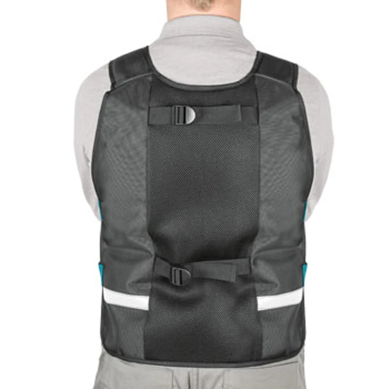 Makita E-05636 Electrician Carpenter Work Vest Multi-functional Electrician Hardware Storage Bag Tool Vests Adjustable Pockets