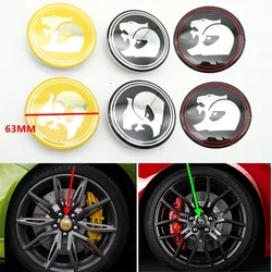 4pcs 63MM Car Wheel Center Hub Cap Rim Badge Refit Decoration Cover For HOLDEN HSV Coupe V2-VY VZ VE VF EX GTS Commodore