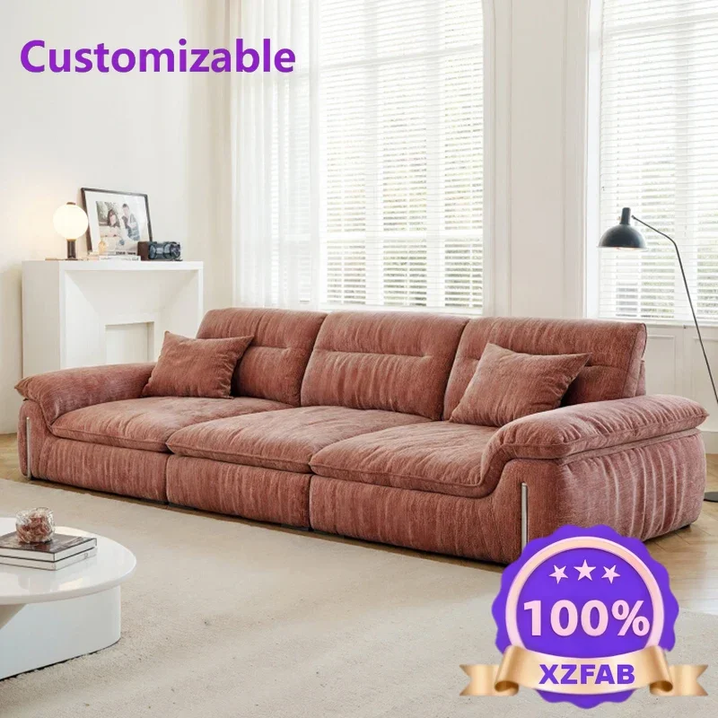 Factory Direct 2026 Sectional Modern Living Room Sofas Couch Nordic Floor Lounge Love Seat Outdoor Sofa Room Decor Filling Divan
