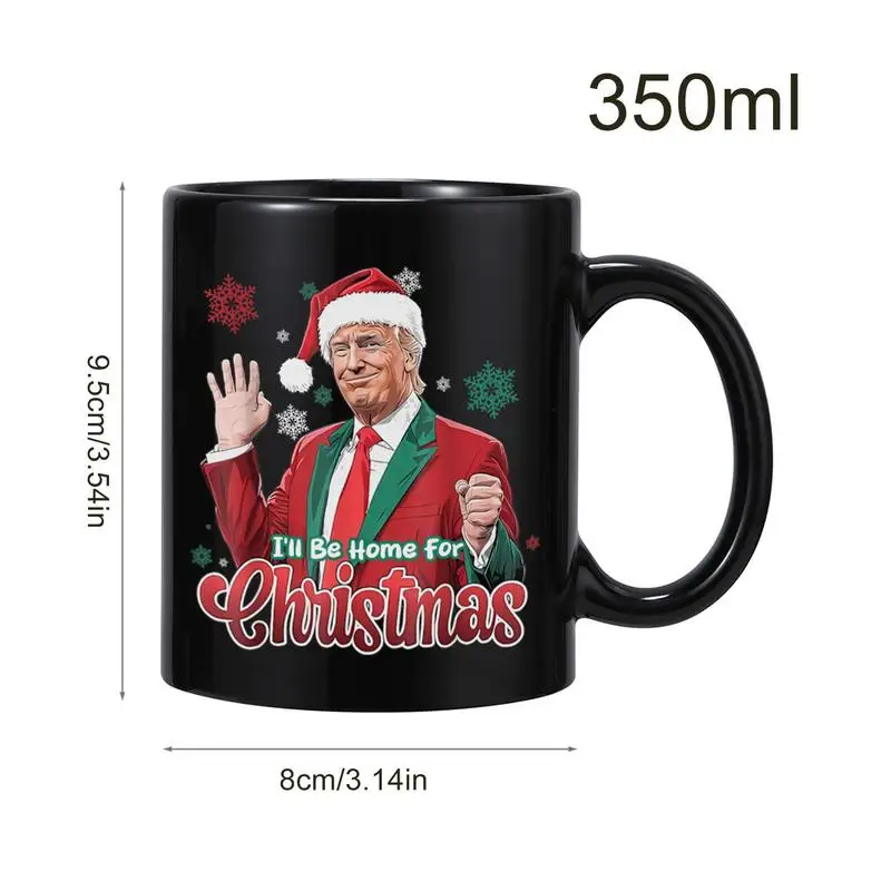 Trump Mug Ceramic Coffee Cup President Design Ceramic Tea Mug Large Capacity Coffee Mug Cup for Boys Girls Family Friends