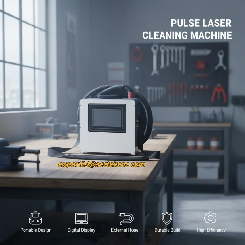 Wholesale Portable Pulse Laser Cleaning Machine Suitcase-Style Handheld Laser Cleaning Machine For Cleaning Business