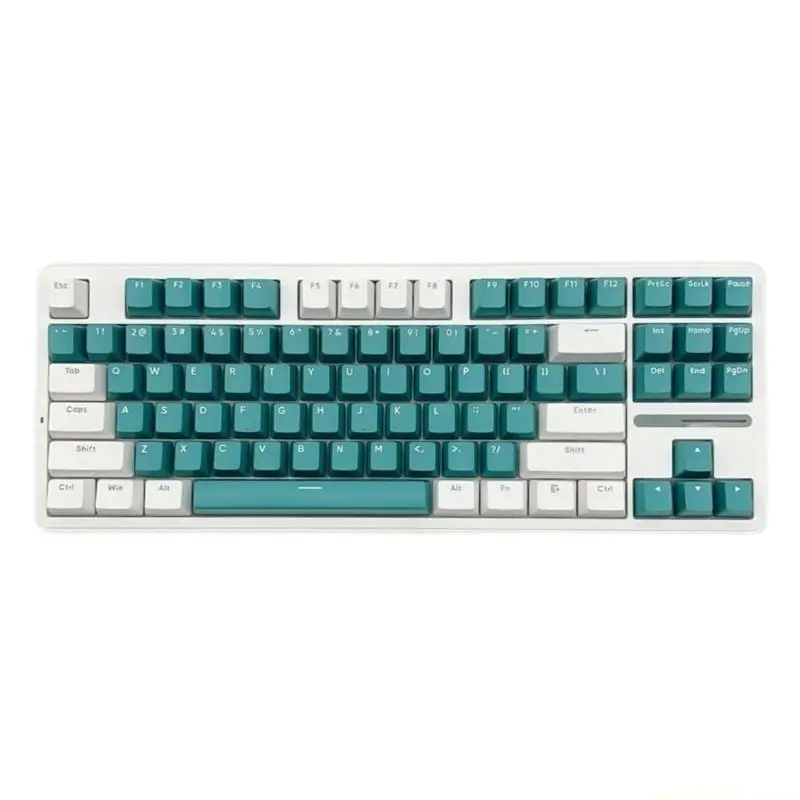 117 Keycaps Double Shot Two-color Injections  Keycap Set for Mechanical Keyboards