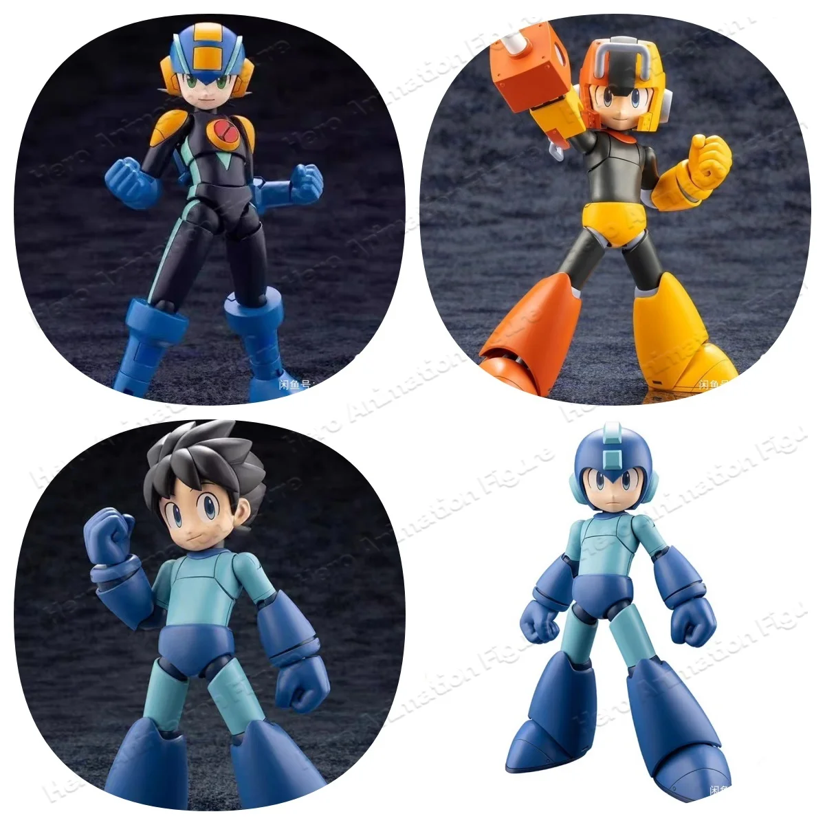 In Stock Kotobukiya KP752 Mega Man Piledriver Action Figure EXE Mega Man 11 Anime Model Collection Assembly Model Doll Gift