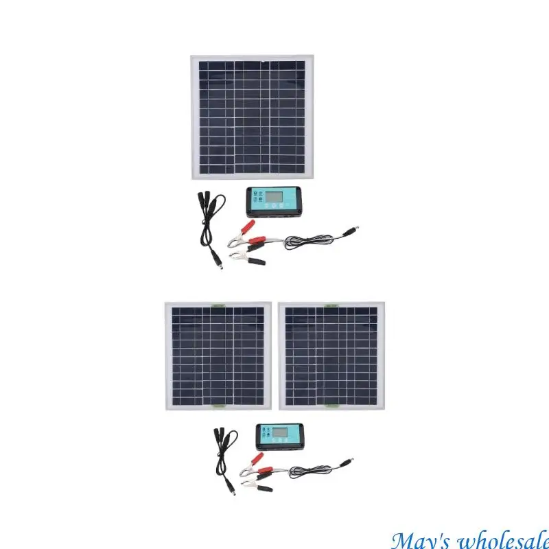 Solar Panel Intelligent Fast Charging Controller Solar Panel Kits Solar Panel Intelligent Regulator for Home/Outdoor 448A