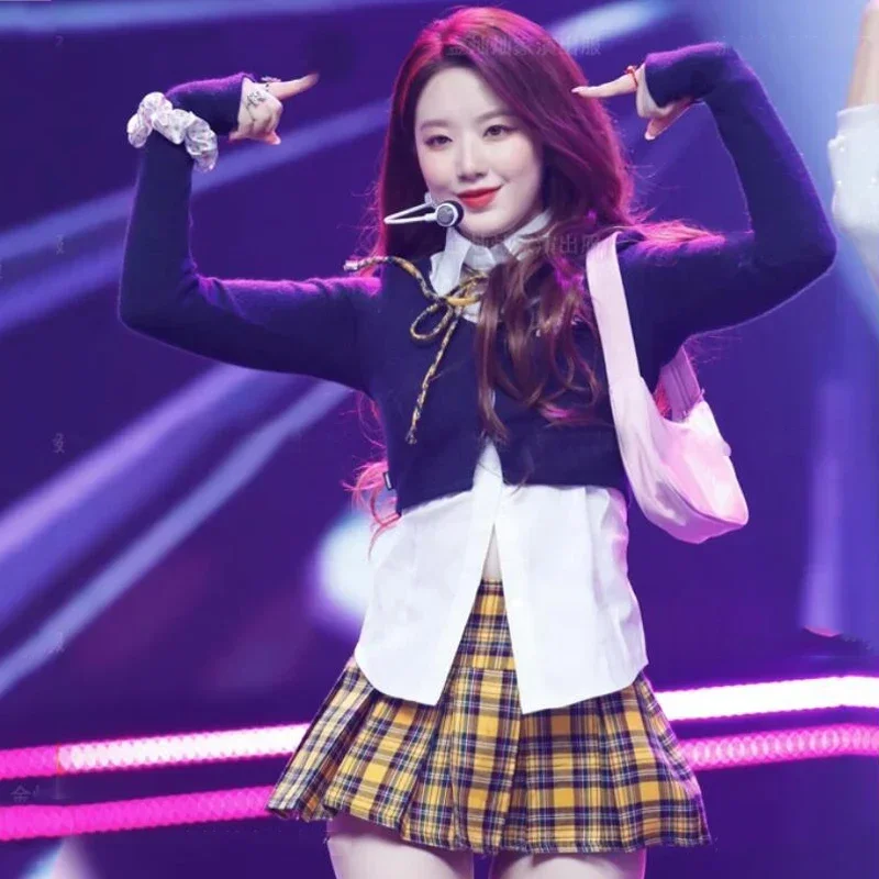 مجموعة النساء ملابس رقص الجاز الهيب هوب زي ملهى ليلي أنثى المغني جوجو القطب ملابس الرقص مهرجان Kpop وتتسابق DWY9264