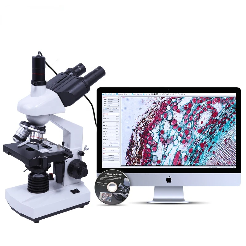 A31.5121-T 5.0M Trinocular Usb Digital Biological Video Microscope Microscopio