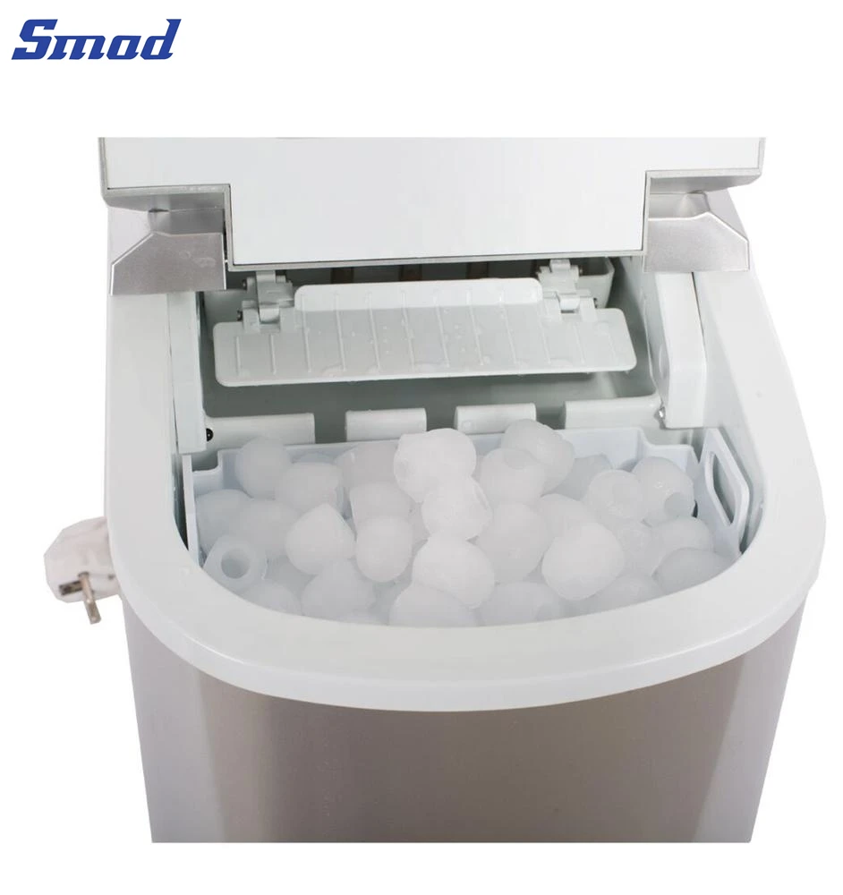 صانع مكعبات الثلج على سطح المكتب الصغير باللون الفضي #6