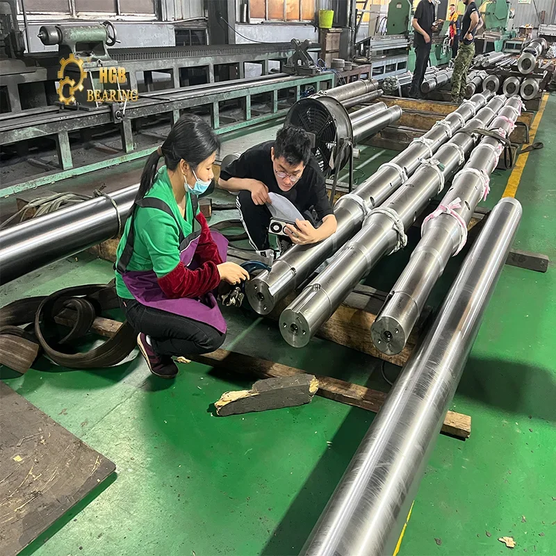 CNC machining of large precision long shaft forgings, heavy shaft and stepped shaft