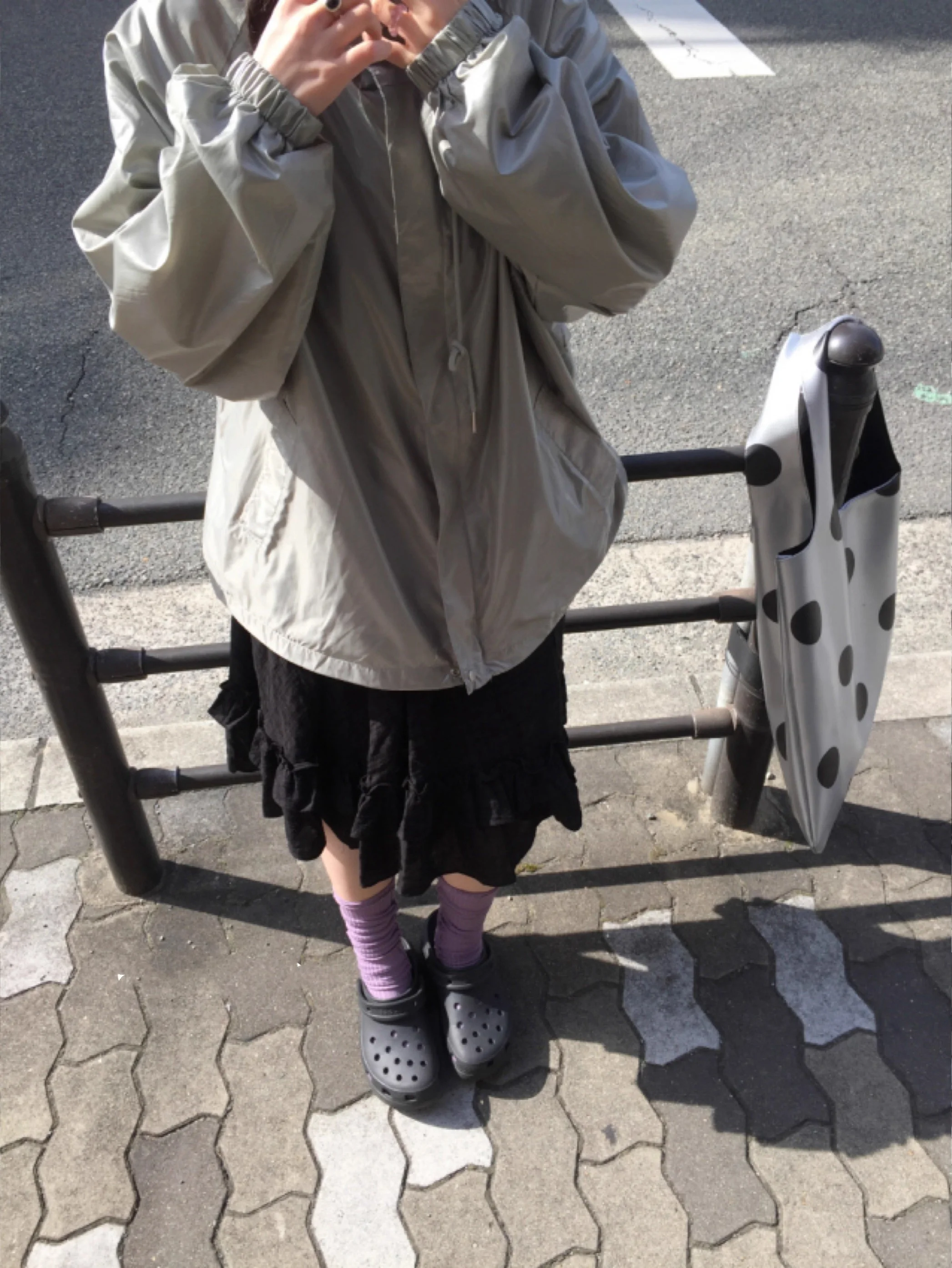 Retro Japońska Spódnica w Kratę z Koronkowym Wykończeniem, Damska, z Wysokim Stanem, Bawełniana, Codzienna, z Wysokim Stanem, Dr