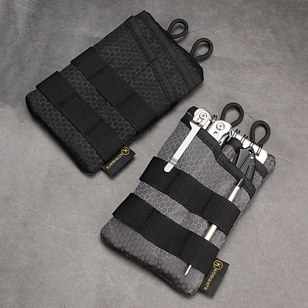 Mini EDC Pouch Sundries Bag Multifunctional MC Storage Bag Purse Key Card Handbag Outdoor Hunting Bag Tactical Tool Bag