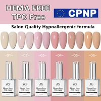 AS 6 uds Kit de esmalte de uñas en Gel de Color rosa gelatina sin TPO HEMA libre autonivelante desnudo Natural rosa barniz de uñas juego de manicura