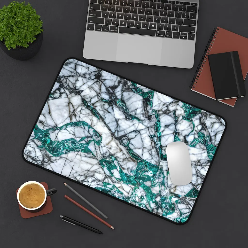 

Turquoise Marble Pattern Deskmat Gaming Mat Office Desk Gaming Accessory Keyboard Mats 900*400mm Mouse Pad Gamer Carpet XXL