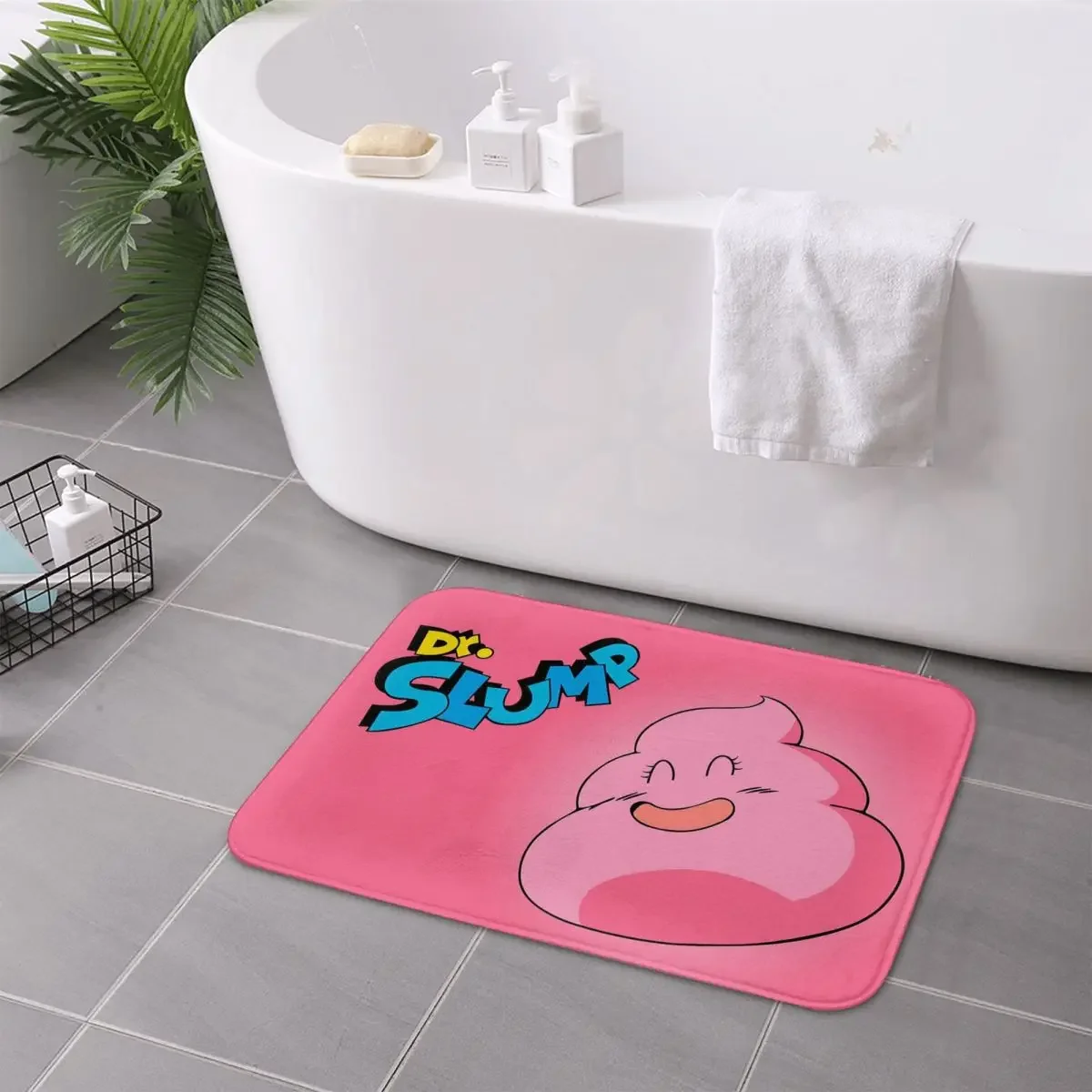 Alfombra de entrada de cocina con diseño de Dr. Slump, alfombra antipolvo para el hogar, alfombra para el suelo del dormitorio, alfombrillas para los pies