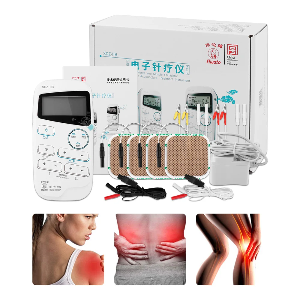 

Handheld Electroacupuncture Nerve & Muscle Stimulator Therapy Physical Device 6 Channels Acupuncture Needle Treatment Massager