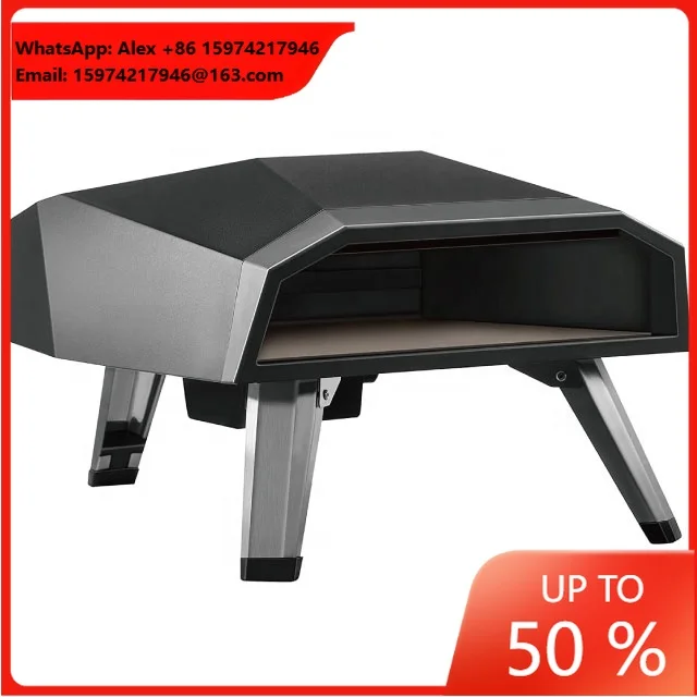12 Inch Stainless Steel Gas Pizza Grill Oven