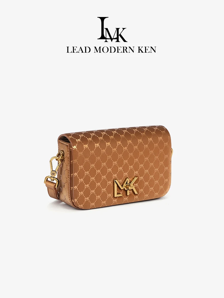 

LMK brand light luxury women's bag 2025 new retro mini mobile phone bag casual and light shoulder messenger bag