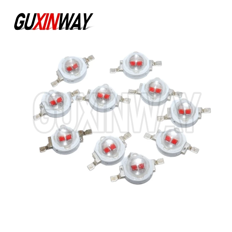 10 pz 5 W Lampadine Lampada A LED Ad Alta Potenza Diodi SMD Full Watt Blubs Faretto Da Incasso Chip FAI DA TE Rosso Giallo Bianco Caldo Blu Verde
