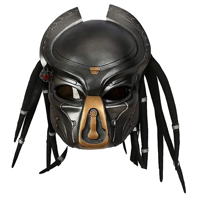 Movie Alien Vs. Predator Cosplay Adult Halloween Predator Cosplay Mask for Mens Halloween Masks