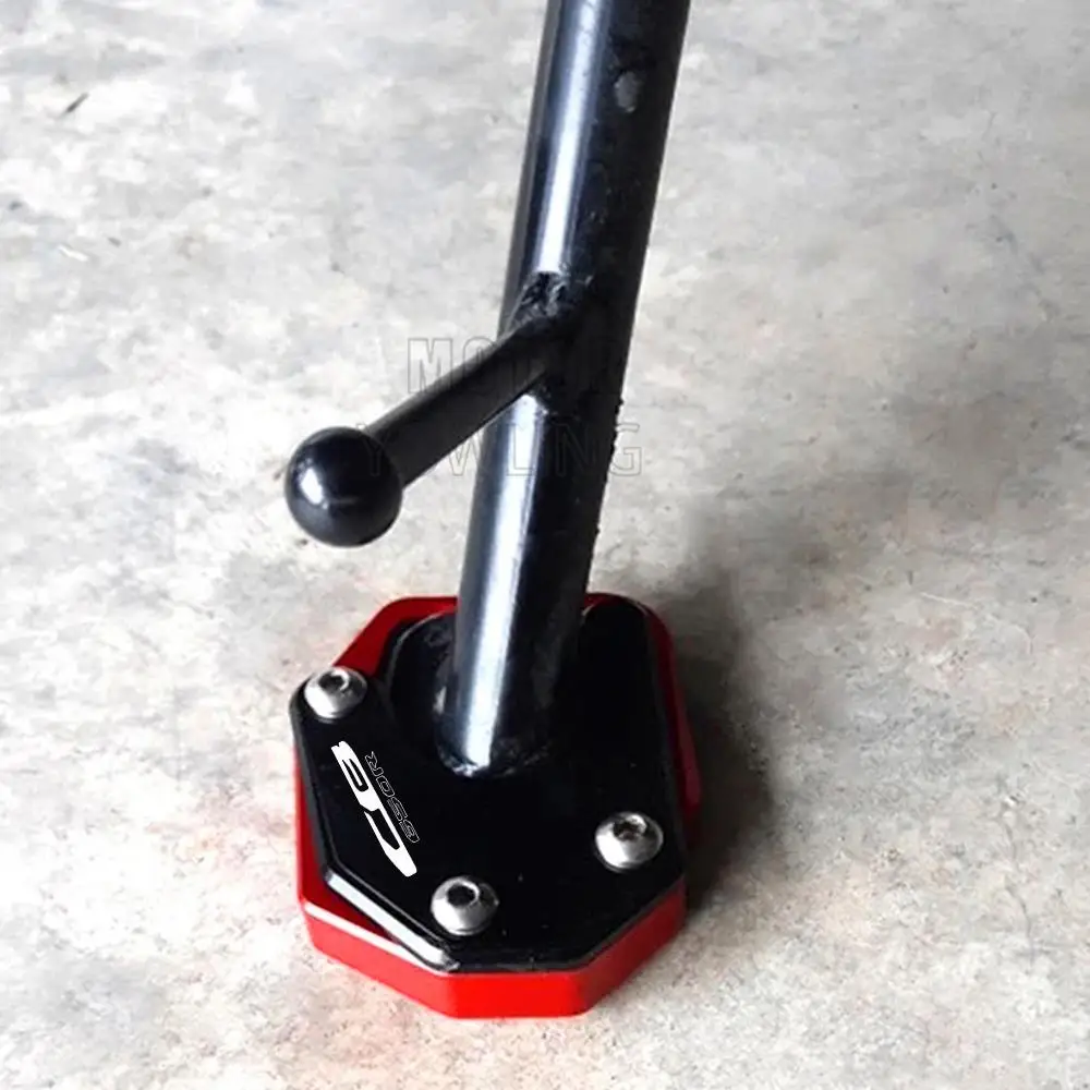 2023 2024 CB 650R Kickstand Support Pad Support Shell Foot Side Stand Pad Plate For HONDA CB 650 R CB650R 2019 2020 2021 2022